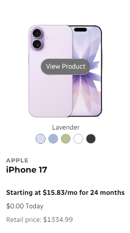 iPhone 17