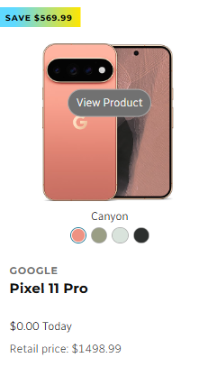 Google Pixel 11 Pro