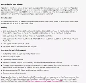 AppleCare iPhone